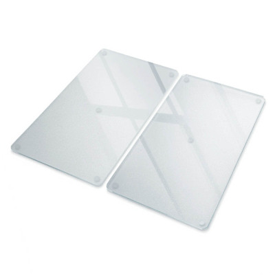 Snijplanken van gehard glas, set van 2, 30 x 52 cm