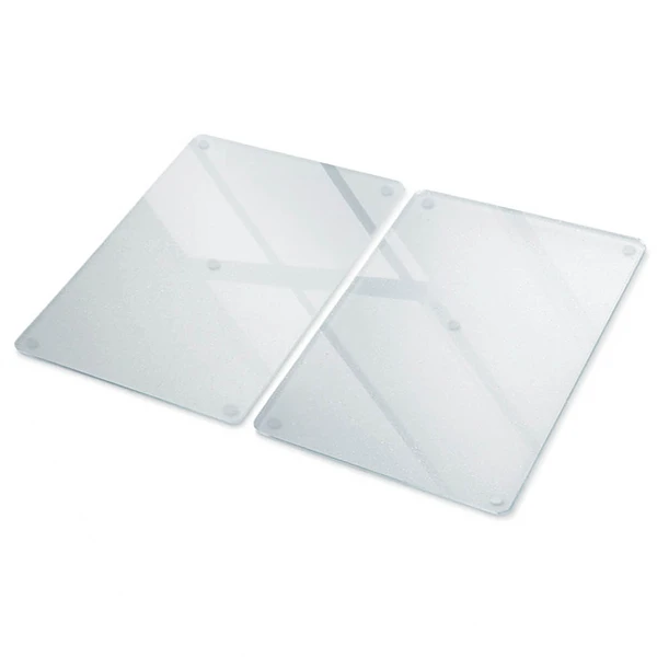 Set van 2 glazen snijplanken 40 x 52 cm