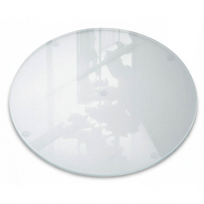 Glazen snijplank met een diameter van 30 cm