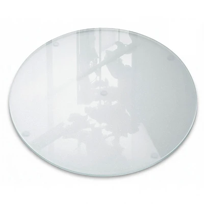 Glazen snijplank met een diameter van 40 cm