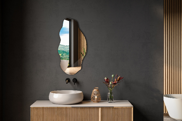 Organische spiegel vlek 40x80