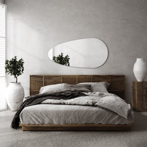 Druppel spiegel 35x70 cm