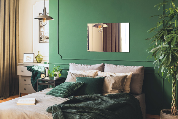 Rechthoekige spiegel zonder lijst 60x40 cm