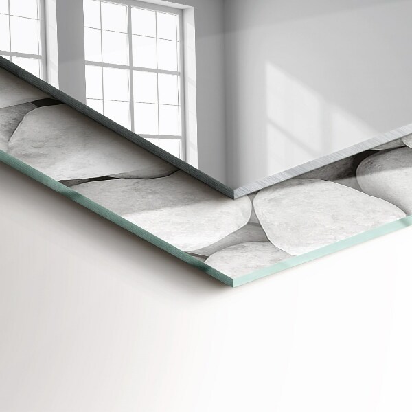 Spiegel met decoratie Abstracte lijnen