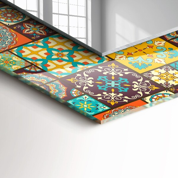 Spiegel met decoratie Gekleurd mozaïek