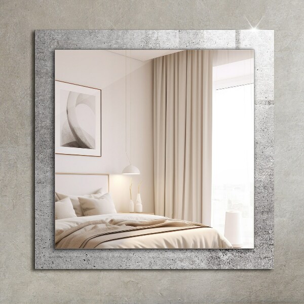 Wandspiegel decoratieve print Cement muur structuur