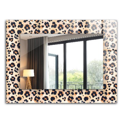 Wandspiegel decoratieve print Luipaard patroon