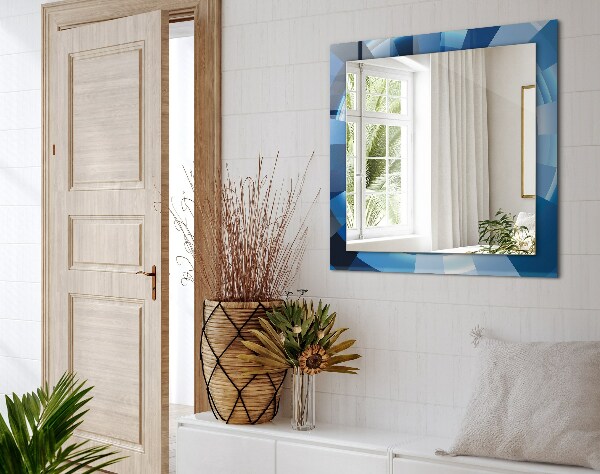 Spiegel met bedrukte lijst Abstracte tunnel