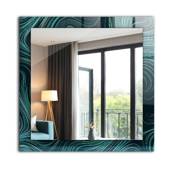 Wandspiegel decoratieve print Steen met structuur