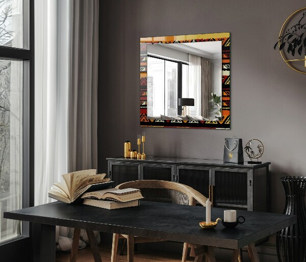 Spiegel met print Geïrrigeerd landschap