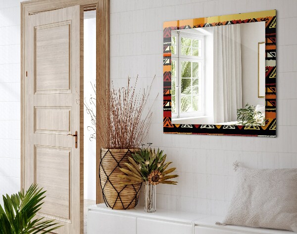 Spiegel met print Geïrrigeerd landschap