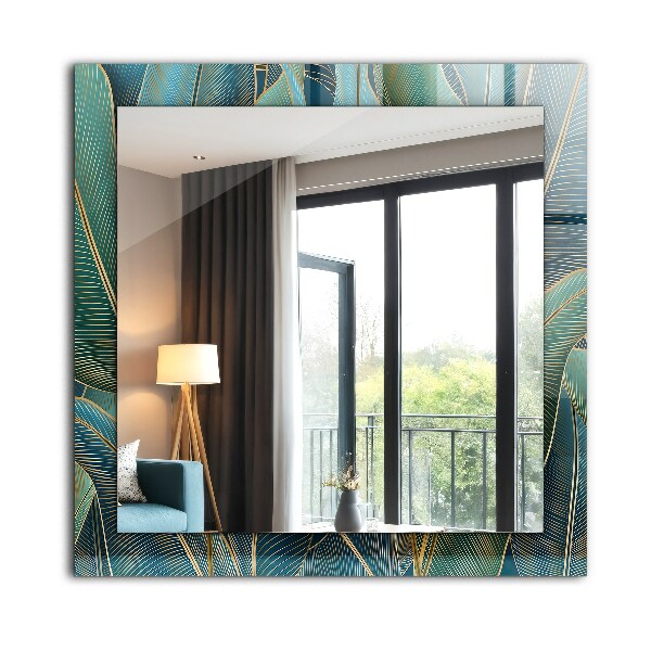 Spiegel met print Miststrepen