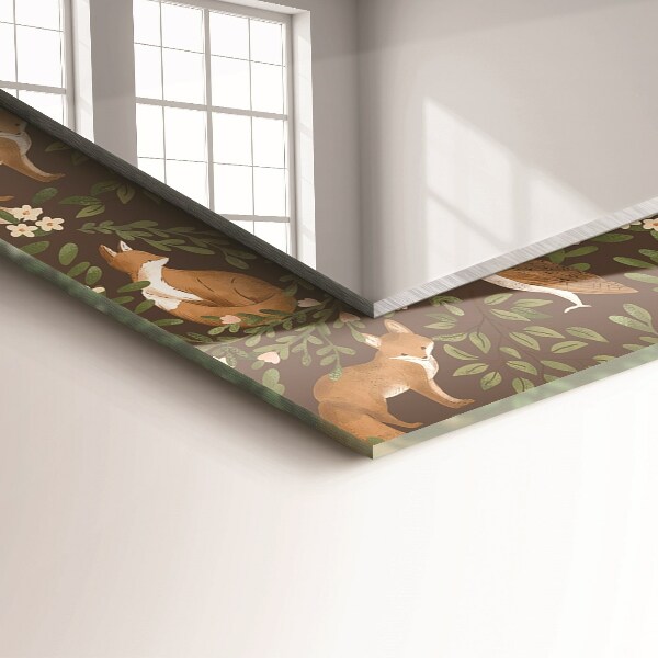 Wandspiegel decoratieve print Volta en gufo