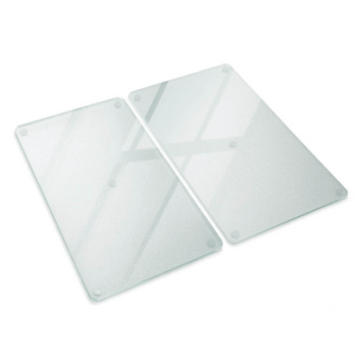 Afdekplaat voor kookplaat, set van 2 stuks van 30 x 52 cm