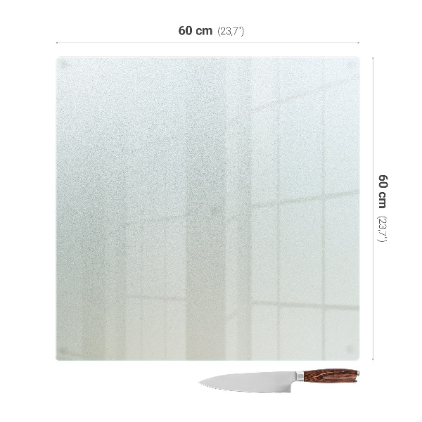 Glazen afdekplaat voor inductie 60x60 cm