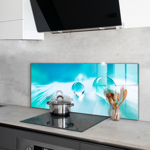 Spatplaat keuken Dauw op de tere veer