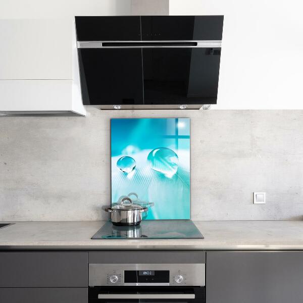 Spatplaat keuken Dauw op de tere veer