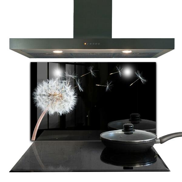 Achterwand keuken Paardenbloem in de wind