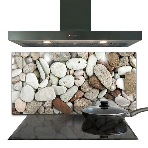 Keuken achterwand glas Rotsachtig strand