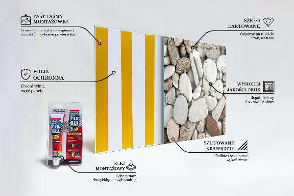 Keuken achterwand glas Rotsachtig strand