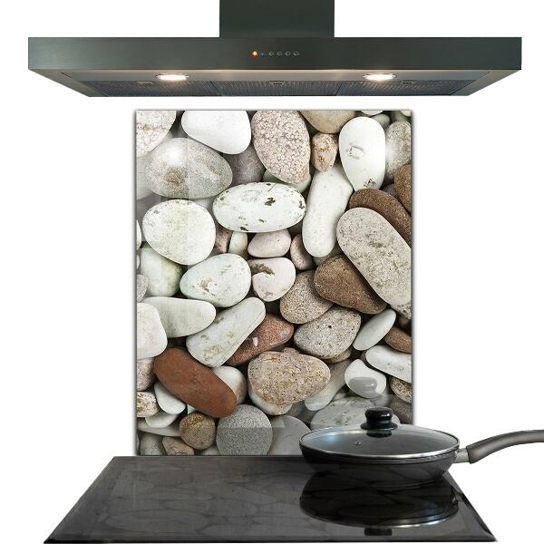Keuken achterwand glas Rotsachtig strand