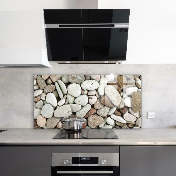 Keuken achterwand glas Rotsachtig strand