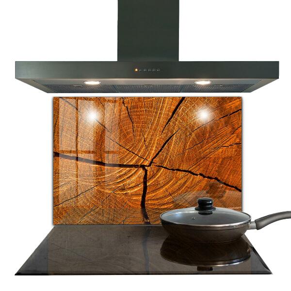 Foto achterwand keuken Stamstructuur