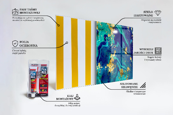 Foto achterwand keuken Moderne abstracte kunst