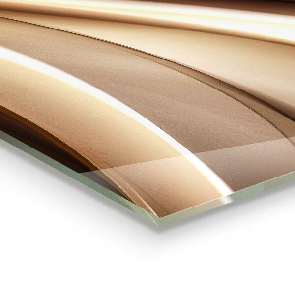 Foto achterwand keuken Energiegolfabstractie