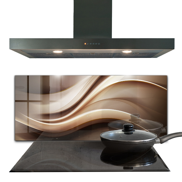 Foto achterwand keuken Energiegolfabstractie