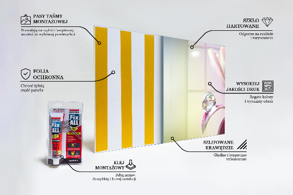 Achterwand keuken Bloem met een dauwdruppel 's Ochtends