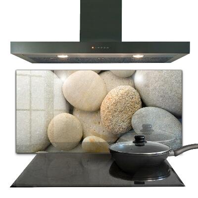 Keuken achterwand glas Rotsachtig strand