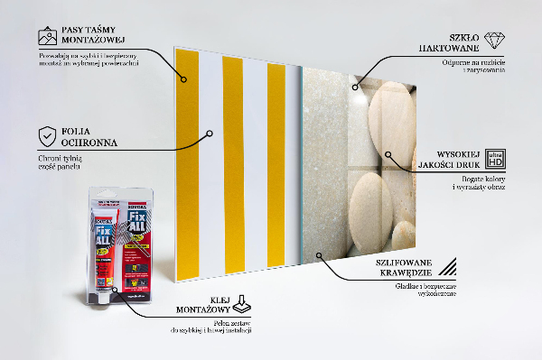 Keuken achterwand glas Rotsachtig strand