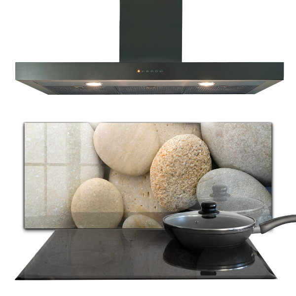 Keuken achterwand glas Rotsachtig strand