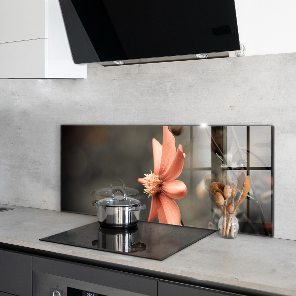 Achterwand keuken Vintage bloemknop