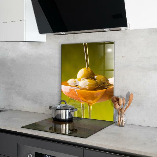 Foto achterwand keuken Versgeperste olijfolie