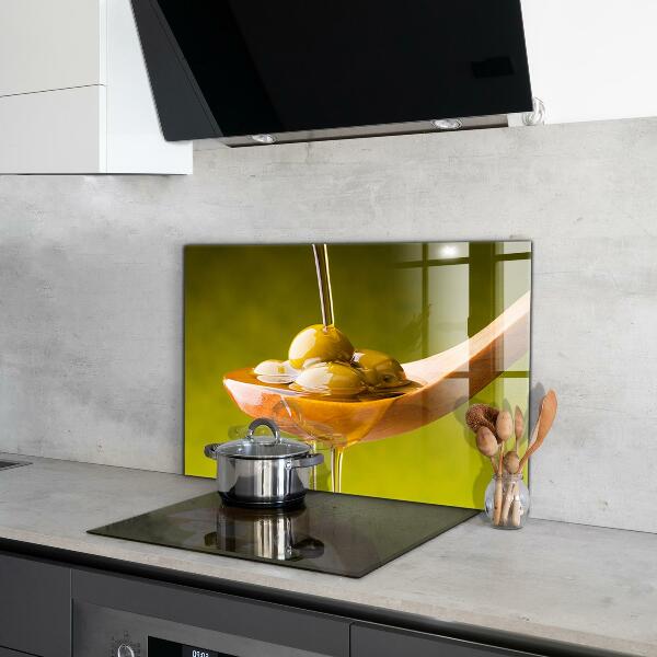 Foto achterwand keuken Versgeperste olijfolie