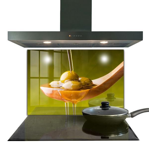 Foto achterwand keuken Versgeperste olijfolie