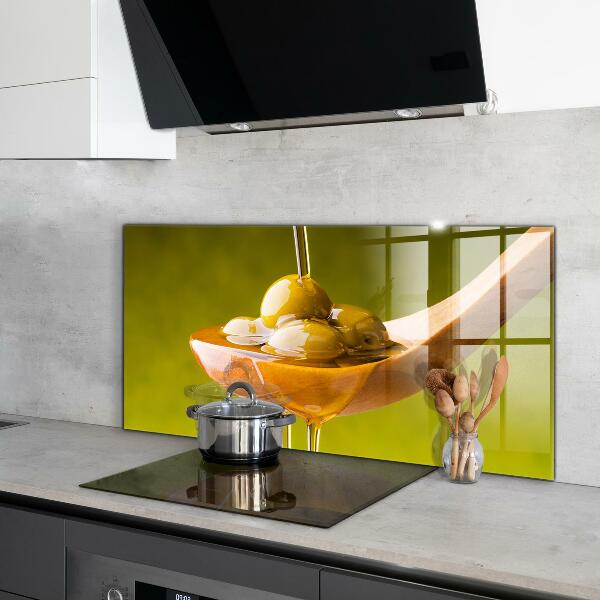 Foto achterwand keuken Versgeperste olijfolie