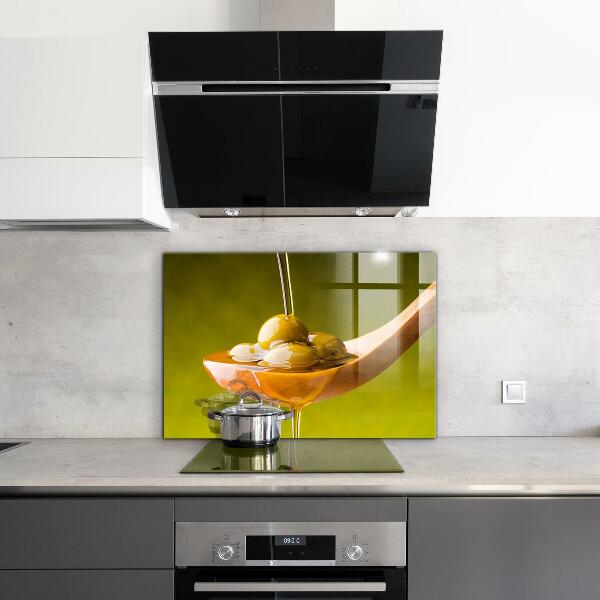 Foto achterwand keuken Versgeperste olijfolie