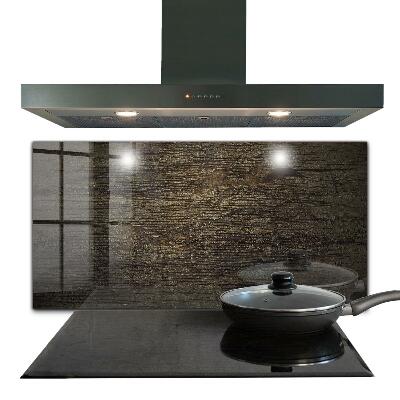 Spatplaat keuken Retro houtstructuur