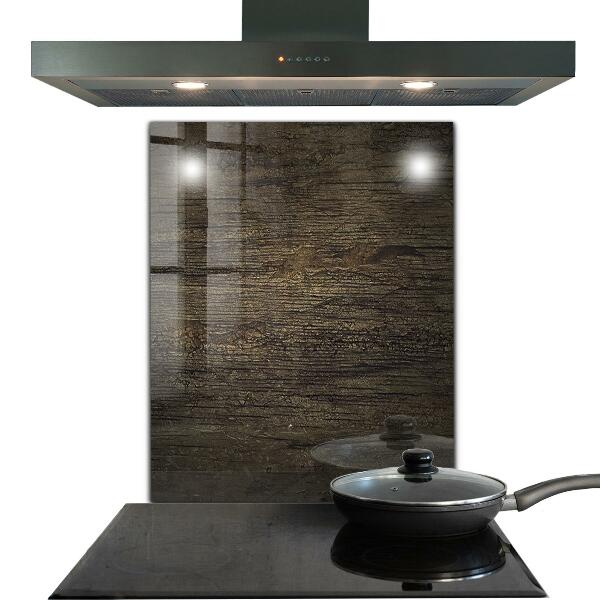 Spatplaat keuken Retro houtstructuur