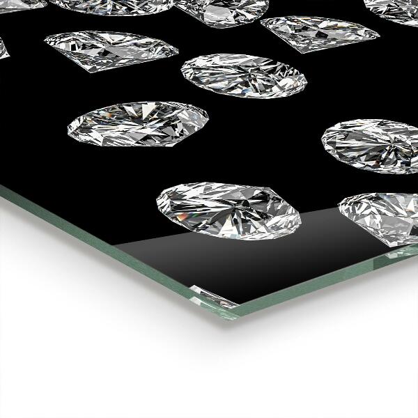 Spatplaat keuken Diamanten Vrienden Vrouwen