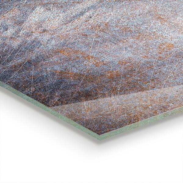 Keuken achterwand glas Vintage metaaltextuur