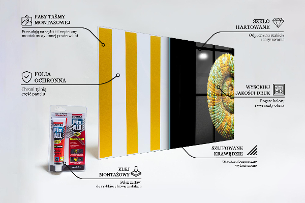 Spatplaat keuken Kameleonstaart Natuur