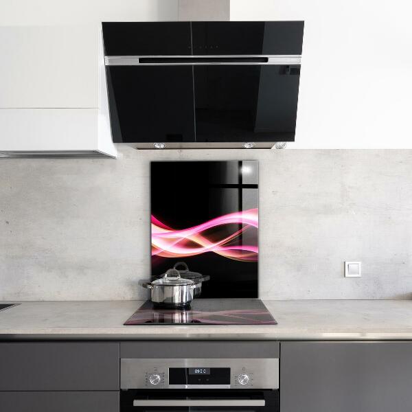Spatscherm keuken glas Moderne Abstracte Vibratie