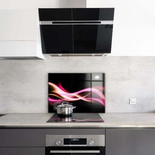 Spatscherm keuken glas Moderne Abstracte Vibratie