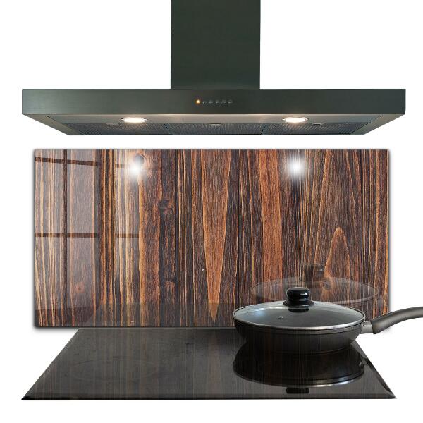 Spatplaat keuken Natuurlijke houtstructuur