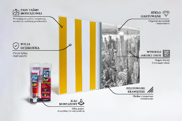 Foto achterwand keuken Architectuur in New York