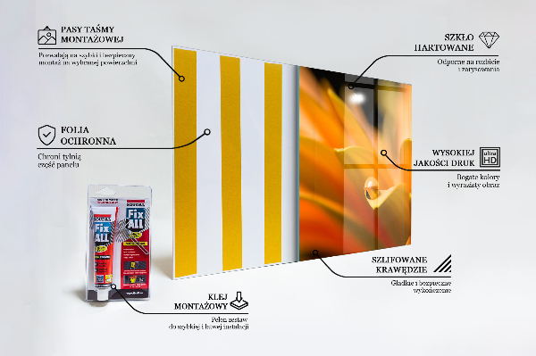 Achterwand keuken Gerbera bloem